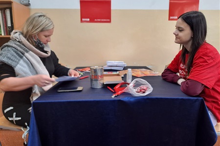 01.04.2022  Akcja DKMS - „Szpik dla Ani” i Wielka Akcja Krwiodawstwa w Rolniczaku 