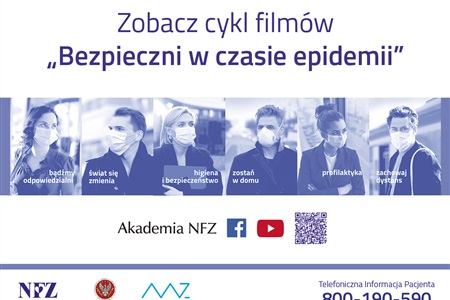 Bezpieczni w czasie epidemii - Akademia NFZ