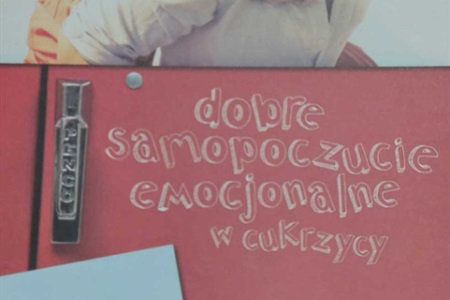 okładka broszur y informacyjnej dobre samopoczucie emocjonalne w cukrzycy