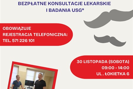 DZIEŃ OTWARTY PORADNI UROLOGICZNEJ 30.11.2024