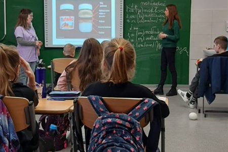 Edukacja z zakresu żywienia w SP 16 w Słupsku
