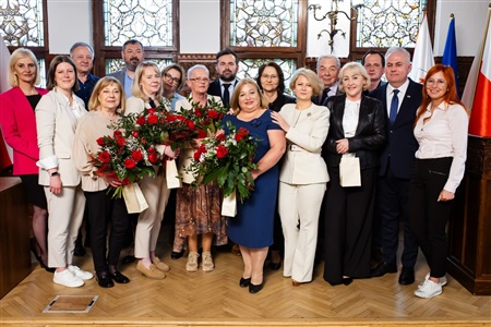 Medal Honorowy „Za Zasługi dla Miasta Słupska” dla Pani Aliny Zawadowicz