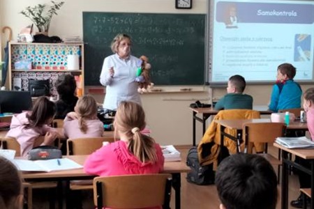 Medycyna szkolna w akcji !