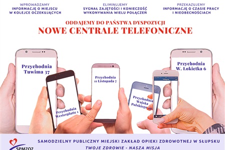 Nowe centrale telefoniczne !