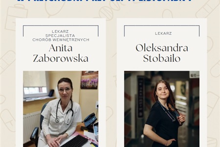 Nowi lekarze w przychodni przy ul. 11 Listopada 7