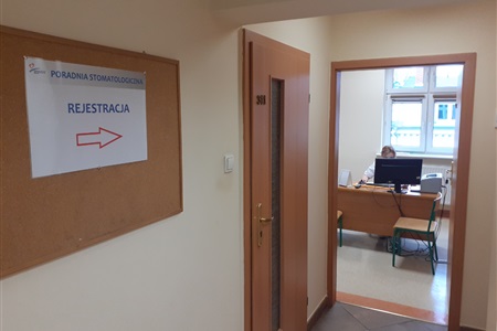 Rejestracja do Poradni Stomatologicznej przy ul. Tuwima 37