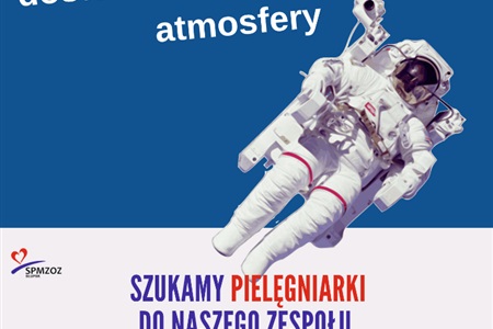 SZUKAMY PIELĘGNIARKI DO NASZEGO ZESPOŁU