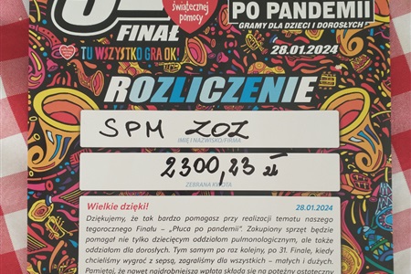 U nas wszystko gra OK ! WOŚP 2024