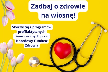 Zadbaj o siebie na wiosnę!