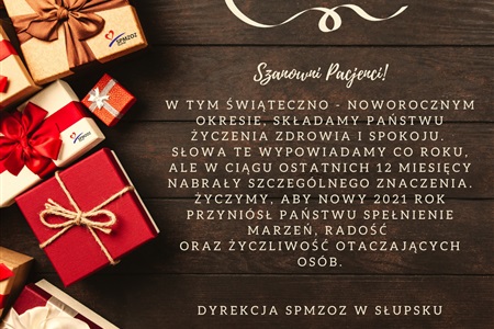 Życzenia świąteczno - noworoczne
