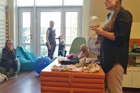 Klub Rodzica i Malucha - Warsztaty - pieluchowanie 19_9_2019