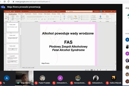 Spotkania online z młodzieżą