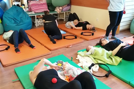 Klub Rodzica i Malucha - Zajęcia z Pilate  15_03_2019