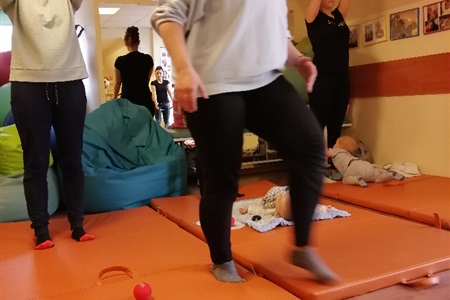 Klub Rodzica i Malucha - Zajęcia z Pilate  15_03_2019